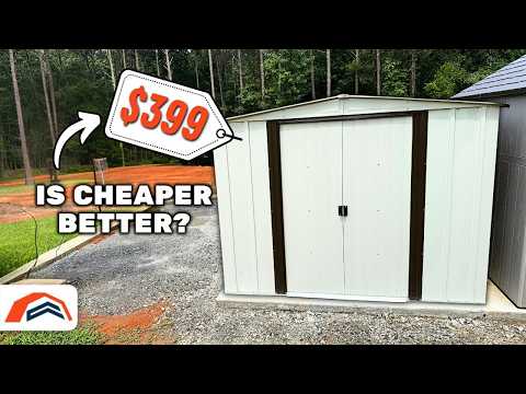 Is a Cheap Metal Shed Worth It? Brutally Honest Build Review