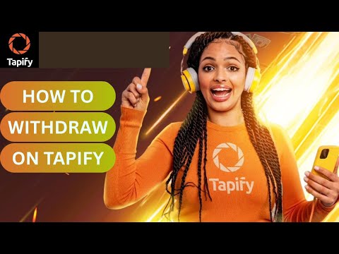 How To Withdraw And Cashout On Tapify 🧡