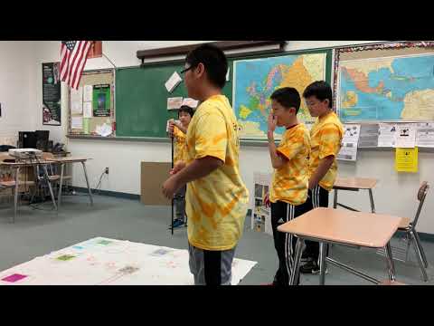 Best Research Award (Part II) - FLL Robot Competition @ Ewing High School 11/23/2019IMG 4194