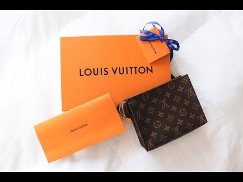 LOUIS VUITTON TOILETRY POUCH 19 | UNBOXING