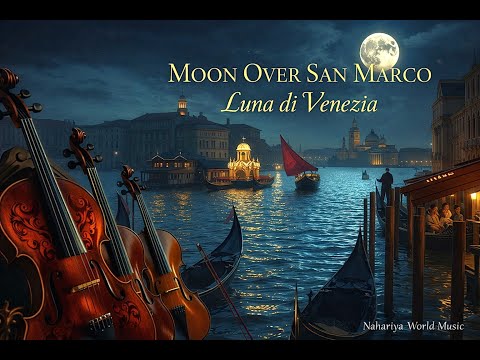Moon Over San Marco 🌙 | Cinematic Venetian Night Music | Luna di Venezia (Single)