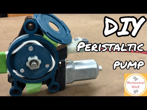 Peristaltic Pump DIY 3D Print Design for Viscous Fluid (Hand Sanitizer)