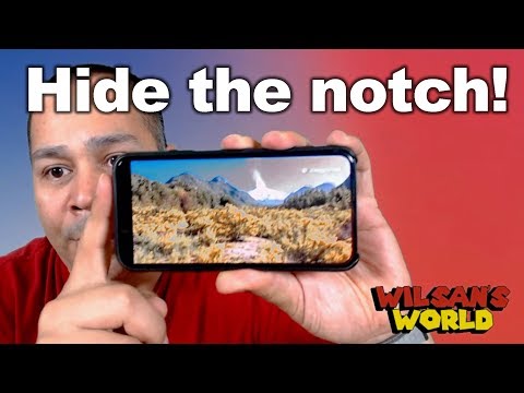 iPhone X Notchless Video Tip!