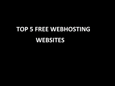Best Top  5 Free premium  Web hosting Websites
