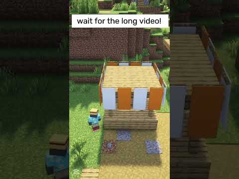 Minecraft Village Upgrade 🏡✨ #shorts