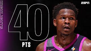Anthony Edwards’ 40-PIECE powers Timberwolves to win vs. Mavs [HIGHLIGHTS] | NBA on ESPN