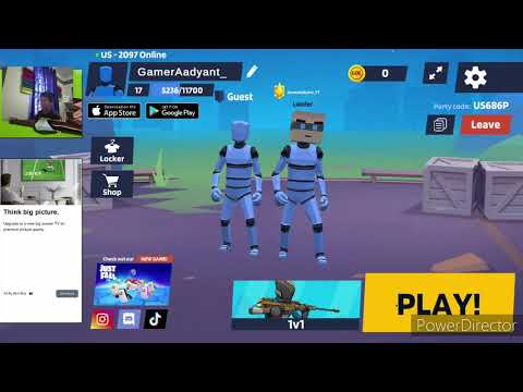 Playing 1v1.Lol
