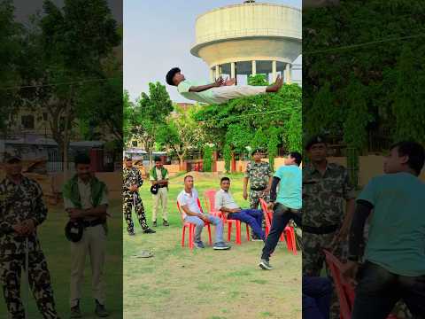 Indian🇮🇳Army Ne Mera Stunt🤸‍♂️Dekhkar Di Taarif Aur Support this YouTube channel🙏#youtubeshorts￼
