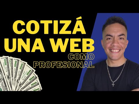 COMO cotizar una WEB como un PROFESIONAL sin morir en el intento
