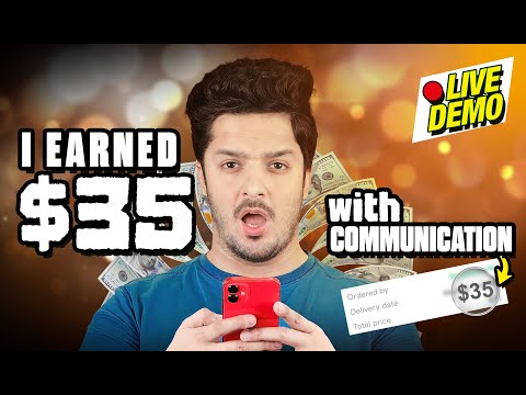 I Earned $35 in Just 30 Mints on Fiverr Through Communication | Live Order on Fiverr 2023