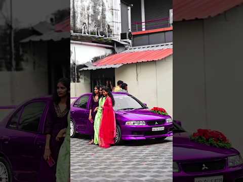 purple bee 💜💜💜#kerala #modified #lancer #carcustomization #evolution #carmodifications #