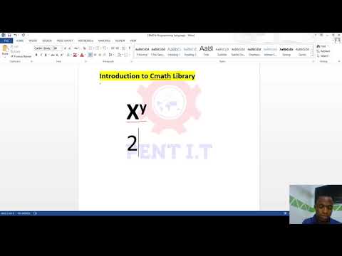 Software Development 7   introduction to cmath library  using C++