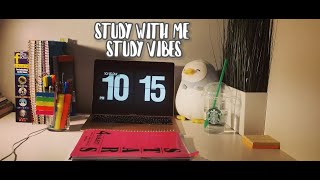 Study With Me!!  1 hour Pomodoro technique #studyvibes #studywithmerealtime