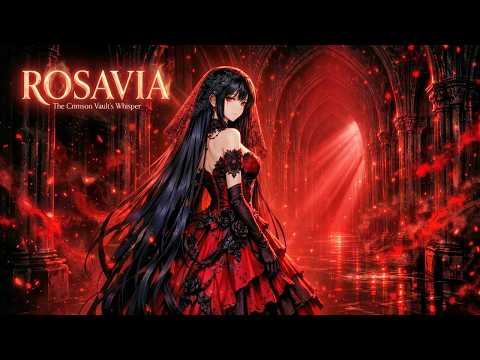 ROSAVIA | The Crimson Vault’s Whisper | Dark Gothic Fantasy Ambience for Deep Focus & Study