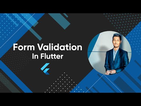 Form Validation in Flutter | Flutter basics | Flutter tutorial