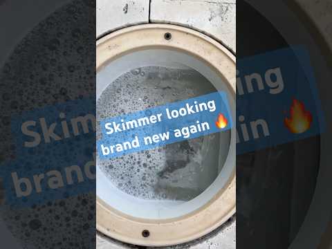 This secret recipe melts pool gunk  🧪✨ #poolcleaning #satisfyingcleaning #poolmaintenance #poolguy