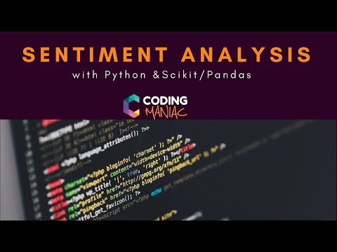 How to do a Sentiment Analysis with Python, Scikit learn and Pandas - Natural Language Processing