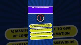 Challenge your cyber security skills with our beginner questions! Four options to choose answer from