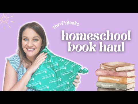 ThriftBooks Homeschool Book Haul | Picture Books, Read Alouds & Curriculum Finds