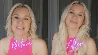 EASY HALO HAIR EXTENSION INSTALLATION TUTORIAL (and my two favorite halo extensions brands)