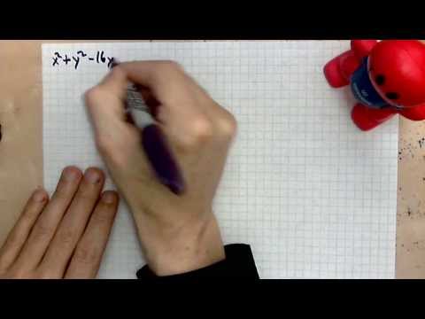 virtuallymath.com: equation of circle in standard form