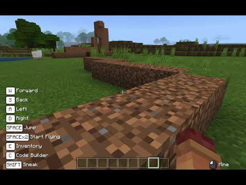 Minecraft Education Edition: Place Blocks and Fill Area