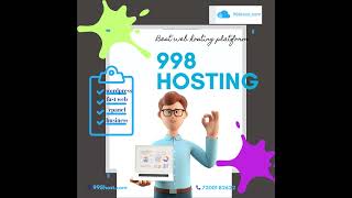 998host provide super fast web hosting service in India .#webhostingcompany