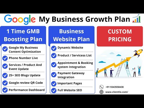 Google My Business Growth Plans
