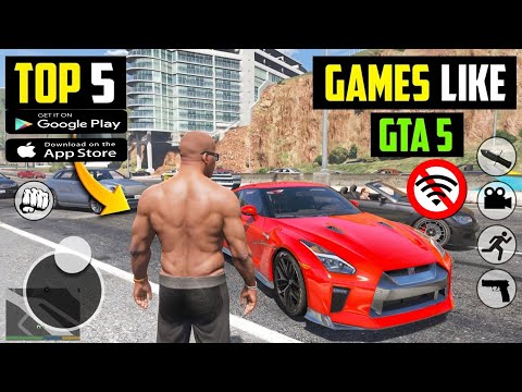 Top 5 😱 Open World Android Games Like Gta 5 Under 200MB 🔥 Offline Games for Mobile