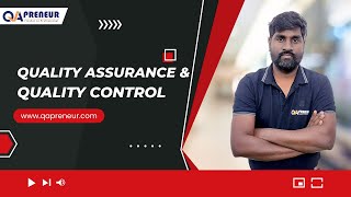 Quality Assurance & Quality Control | Manual Testing | QAPreneur