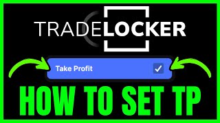 How To SET TP On TradeLocker (QUICK & EASY) 2025