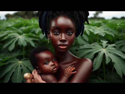 African Folktales: Teenage Mother Harvests Abandoned Cassava in a Tale of Strength and Survival