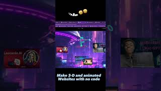Build 3D animated websites with no code! Dora.run #webdesign #webdeveloper #coding  #webdevelopment