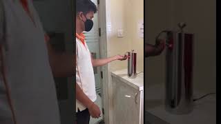 SaniSmart Sanitizer Container:  Designed and Developed by Ekam Consultants