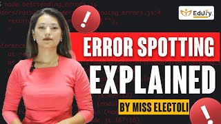 Error Spotting Made Easy part -2  | Explained by Miss Electoli | Edufy  #edufy #education #grammar
