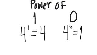 Exponent basics