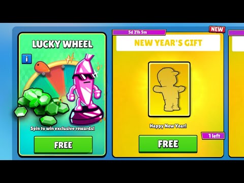 *FREE* NEW YEAR'S GIFTS IN STUMBLE  GUYS