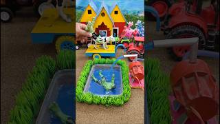 diy tractor video mini water pump science project #shorts