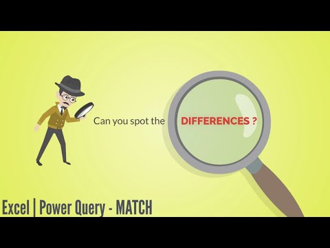 Power Query (Excel) + M Code | Compare multiple tables - No Code to M Code (MATCH)