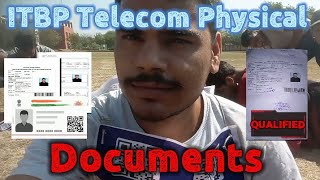 Itbp telecom documents 2023 // itbp telecom physical documents // itbp physical test #itbpphysical