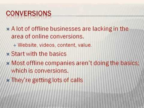 03   Creating Offline Deals   Start with conversions, then traffic