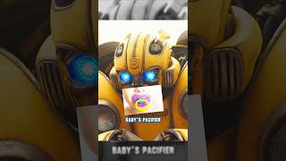 Don't you think Bumblebee looks like an adorable baby? #bumblebee #transformers #bumblebee2018