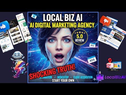 LocalBiz AI Review 🔴 Word's First AI digital marketing agency  5 in 1 AI Suite