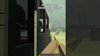 Dead Rails Roblox ENDING! HOW TO BEAT Dead Rails Easily in Roblox