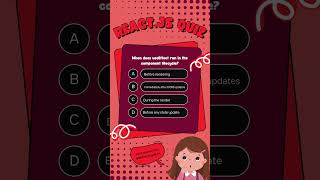 ⚛️ When Does useEffect Run in React? | React Quiz | IT Guru Solutions
