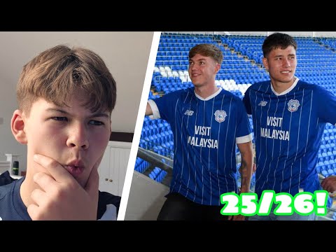Cardiff City's NEW 25/26 Home Kit!