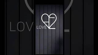 Love - Creating a Logo || Logos || Logo designs || #shorts #viral