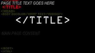 HTML 101 LESSON 1