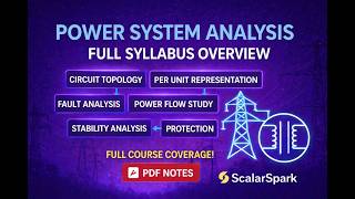 Introduction to Power System Analysis | PSA Basics | EEE | ScalarSpark