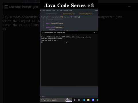 JAVA CODE | IF ELSE CONDITION #java #technology #ifelsestatement #college #coding
